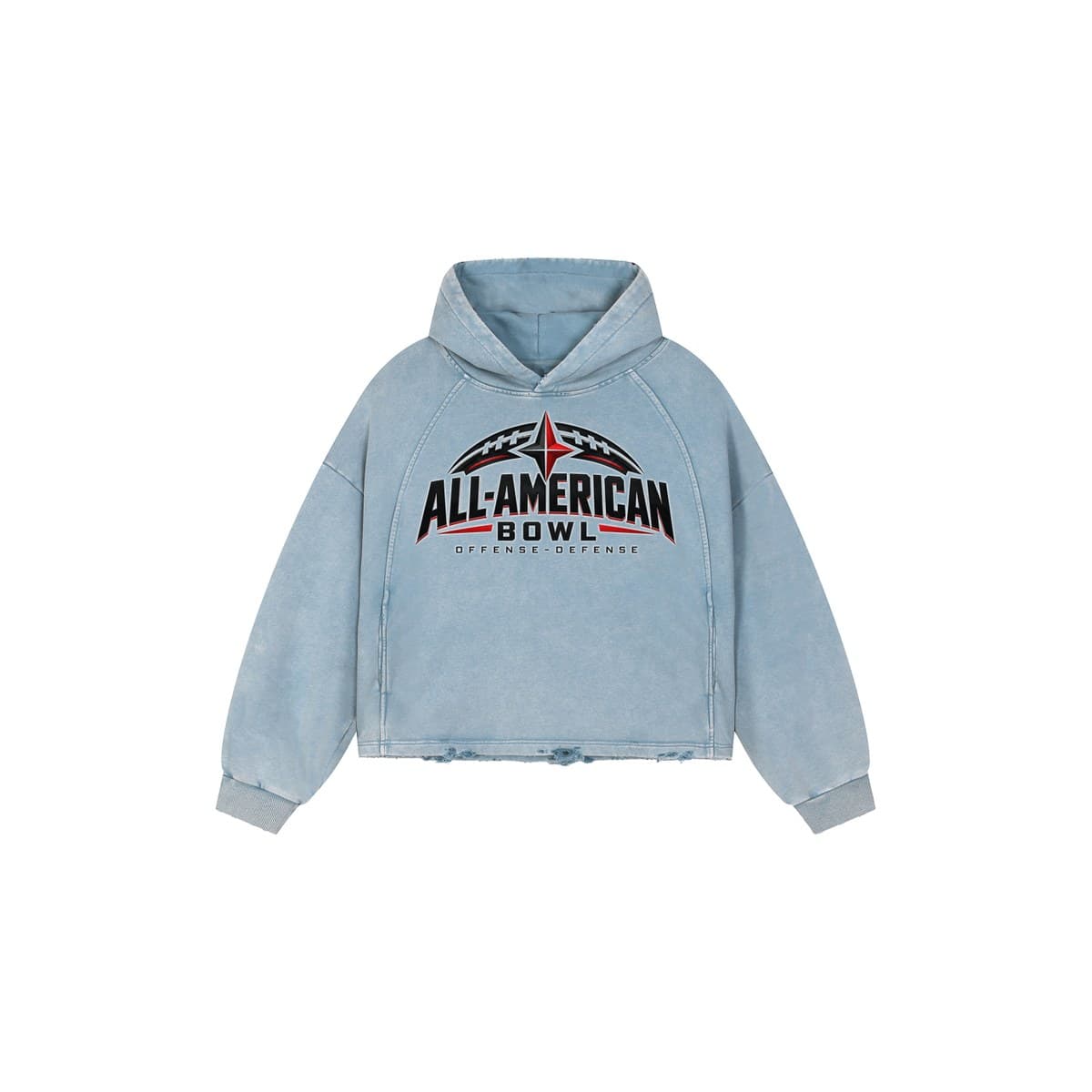 All-American Bowl Crop Hoodie