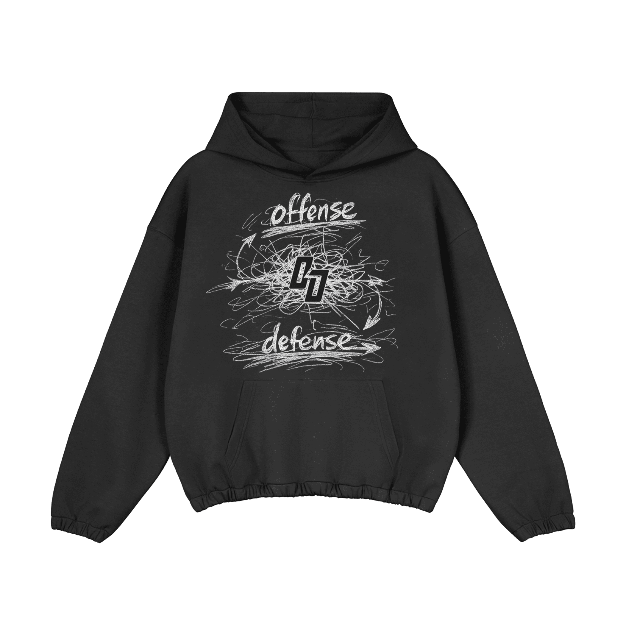 Scribble Sketch Hoodie