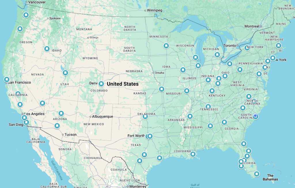 O-D Camps Map